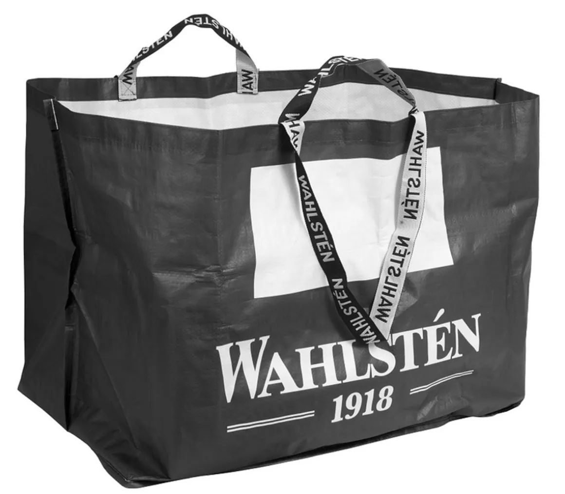 WAHLSTEN HEINÄKASSI NIMIPAIKALLA 60X40X45 CM, MUSTA