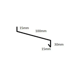 WARMA IKKUNAPELTI 100MM 2M VALKOINEN