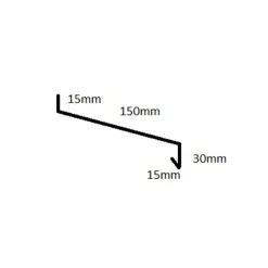 WARMA IKKUNAPELTI 150MM 2M VALKOINEN