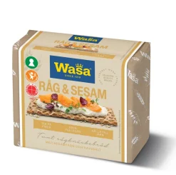 WASA MERSMAK NÄKKILEIPÄ RUIS-SEESAM 245 G