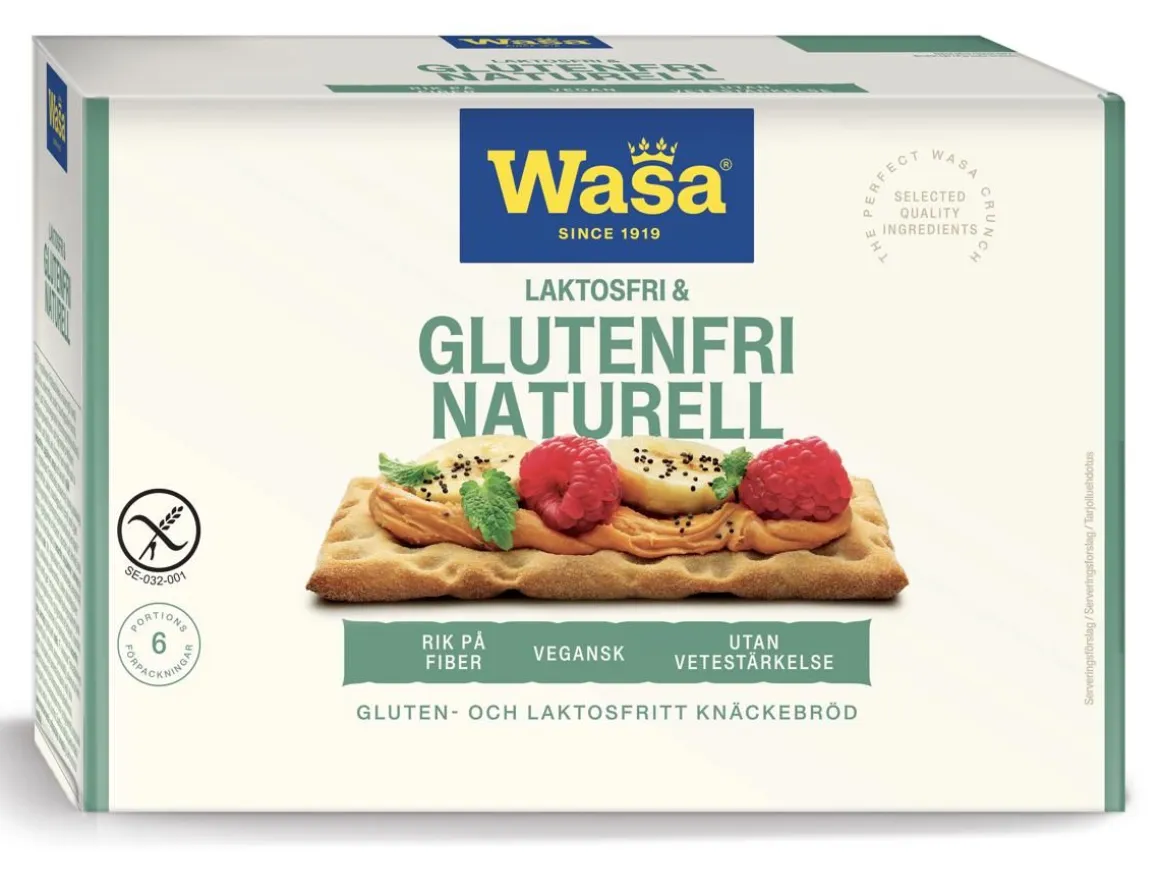 WASA NÄKKILEIPÄ GTON LAKTON 240 G