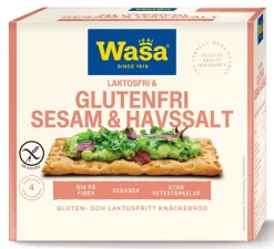 WASA SESAM&MERISUOLA NÄKKILEIPÄ GTON JA LAKTON 240 G