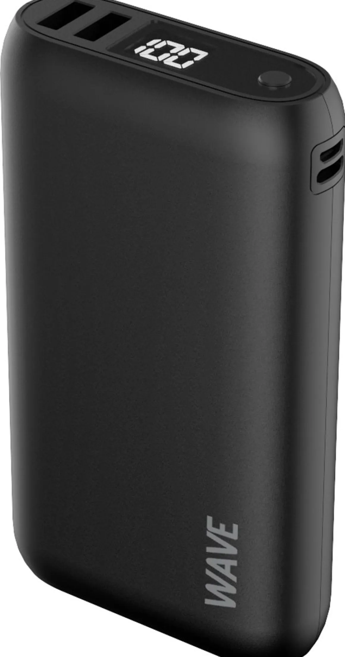 WAVE EXTRAPOWER LISÄVIRTA, 20000MAH, MUSTA