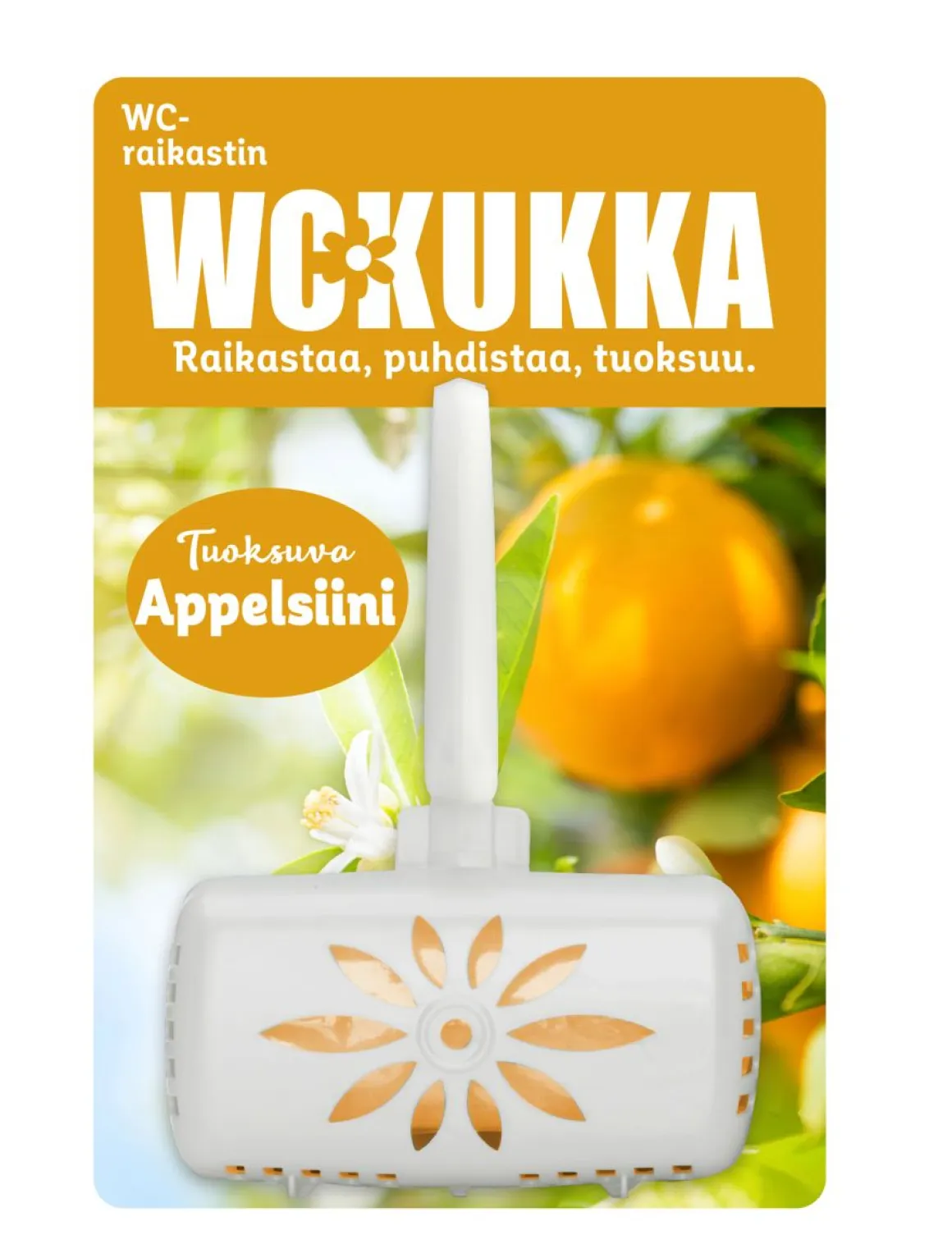WC KUKKA APPELSIINI WC-RAIKASTIN 50 G