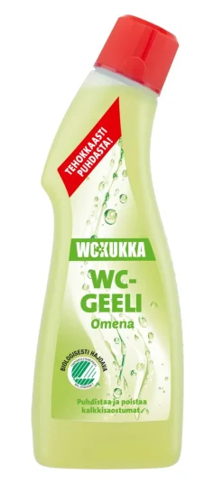 WC KUKKA RAIKAS OMENA WC-PUHDISTAJA 750 ML