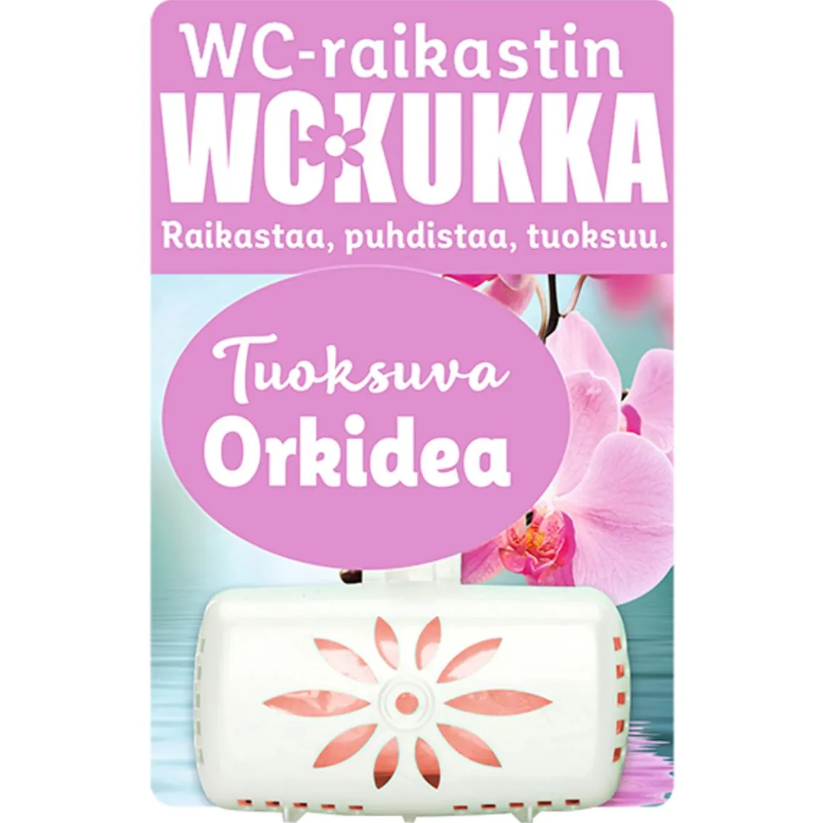 WC KUKKA WC-RAIKASTIN ORKIDEA 50 G