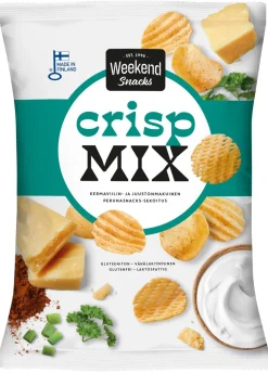WEEKEND SNACKS CRISP MIX SOUR CREAM&CHEESE 180 G