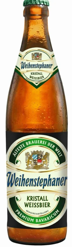 WEIHENSTEPHANER KRISTALL WEISSBIER 5,4% KLP 500 ML