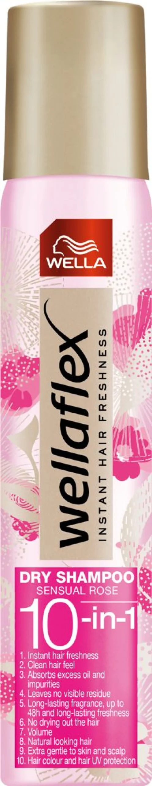 WELLAFLEX KUIVASHAMPOO SENSUAL ROSE 180 ML