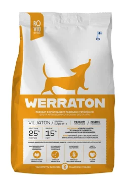 WERRATON KOIRAN TÄYSRAVINTO VILJATON 2 KG