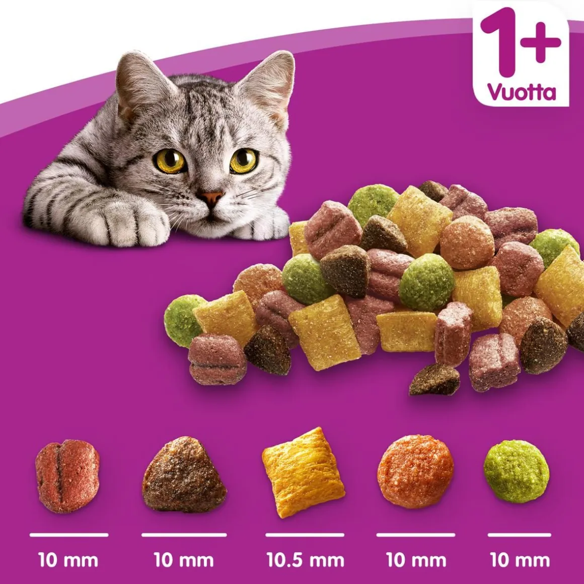 WHISKAS 1+ ADULT KANAA 800 G