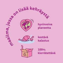 WHISKAS 1+ KALASUOSIKIT HYYTELÖSSÄ 12*85G 1,02 KG