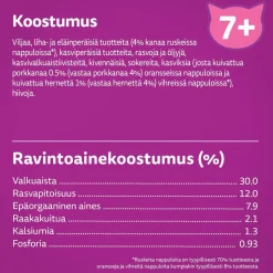 WHISKAS 7+ SENIOR KANAA 800 G