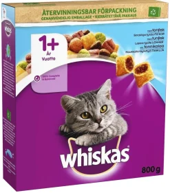 WHISKAS 1+ ADULT TONNIKALAA 800 G