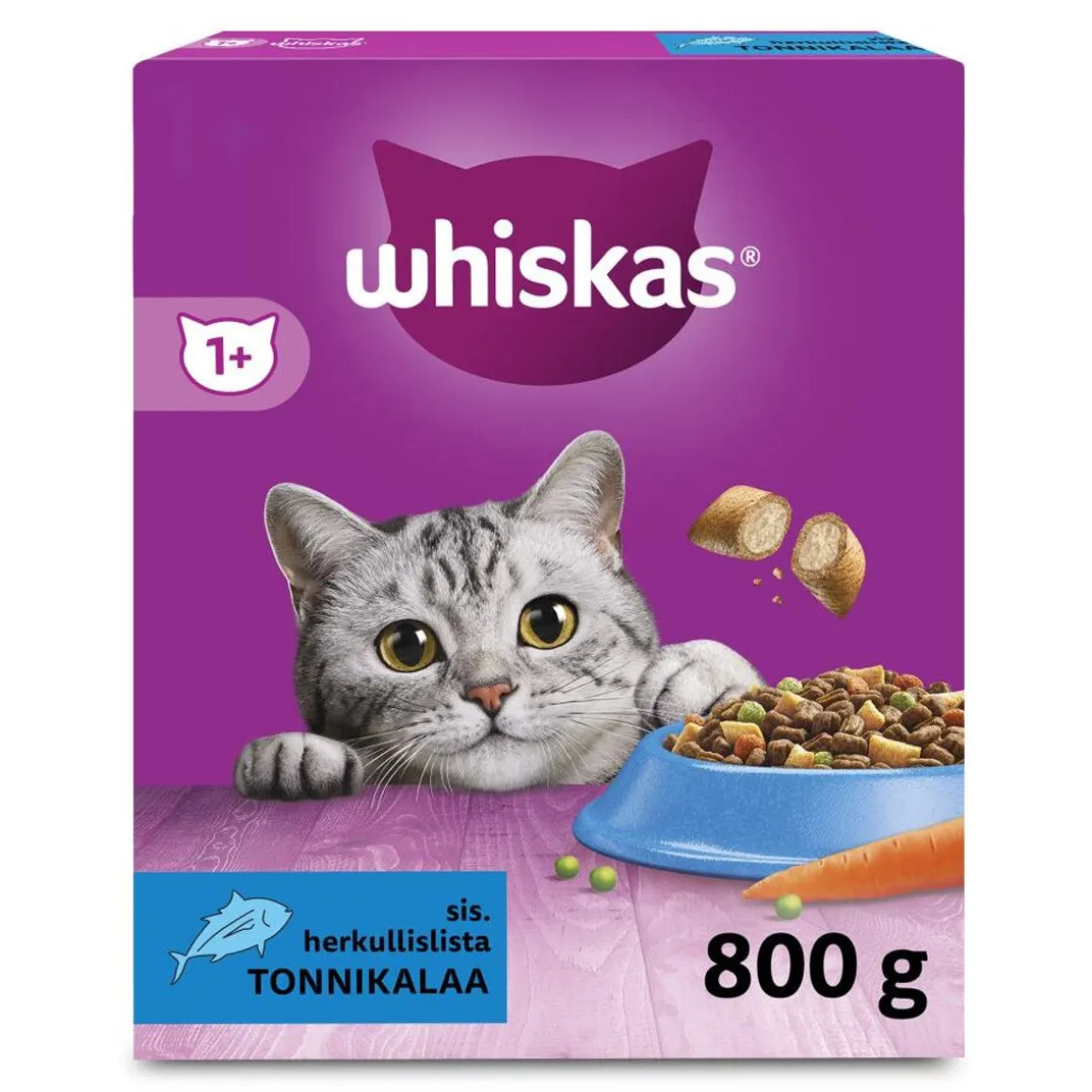 WHISKAS 1+ ADULT TONNIKALAA 800 G