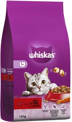WHISKAS 1+ HÄRÄNLIHAA 1,9 KG