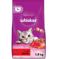 WHISKAS 1+ HÄRÄNLIHAA 1,9 KG