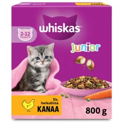 WHISKAS JUNIOR KANAA 800 G