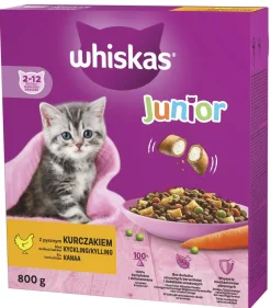 WHISKAS JUNIOR KANAA 800 G