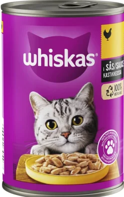 WHISKAS TÖLKKI KANAA KASTIKKEESSA 400 G
