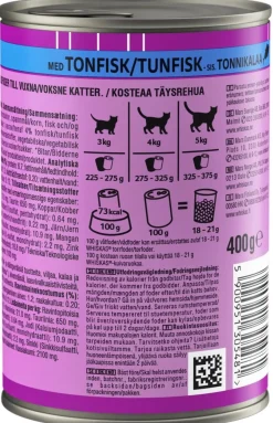 WHISKAS TÖLKKI TONNIKALAA HYYTELÖSSÄ 400 G