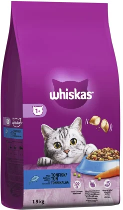 WHISKAS 1+ TONNIKALAA 1,9 KG