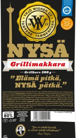 WIGREN NYSÄ GRILLIMAKKARA 300 G