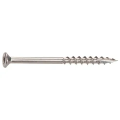 WÜRTH TERASSIRUUVI 4,8X75MM A2 RST TX2 100 KPL