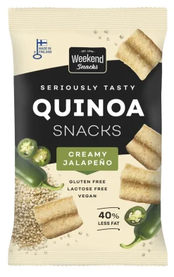WS QUINOA SNACKS CREAMY JALAPENO 45 G