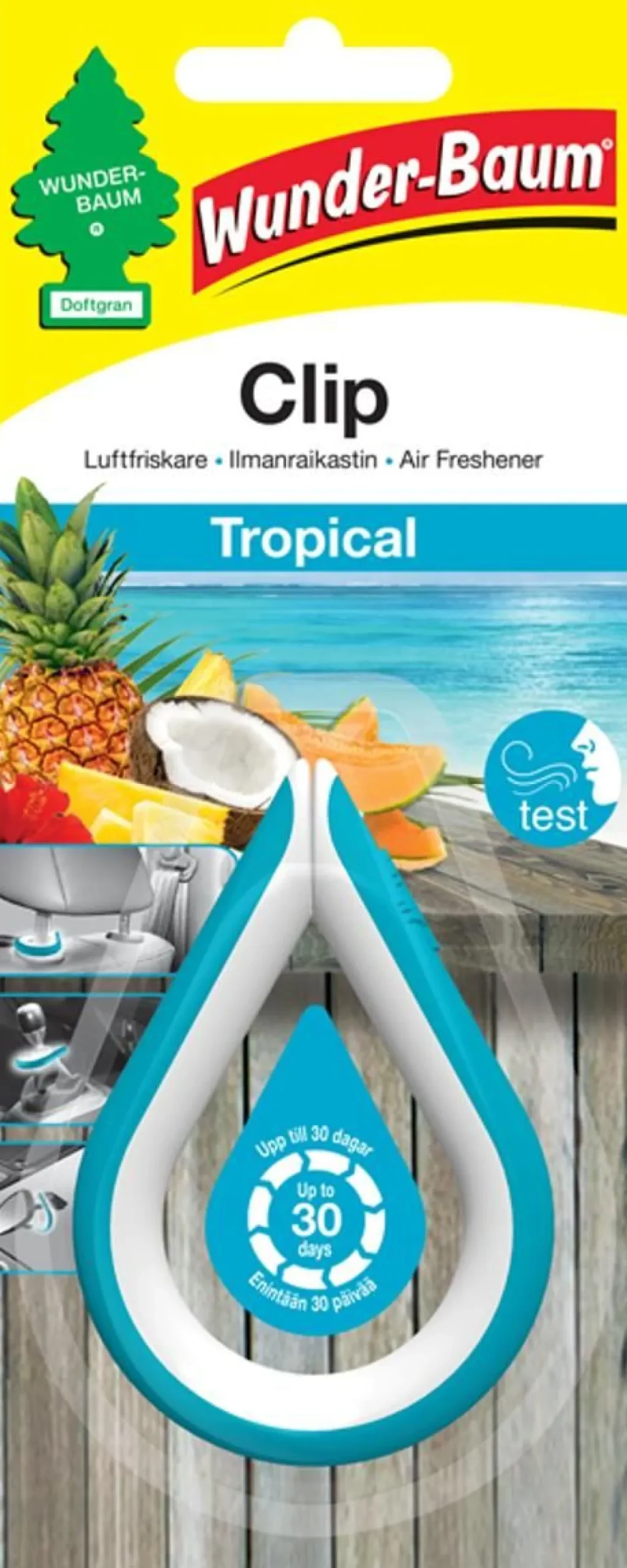 WUNDER-BAUM CLIP HAJUSTE TROPICAL