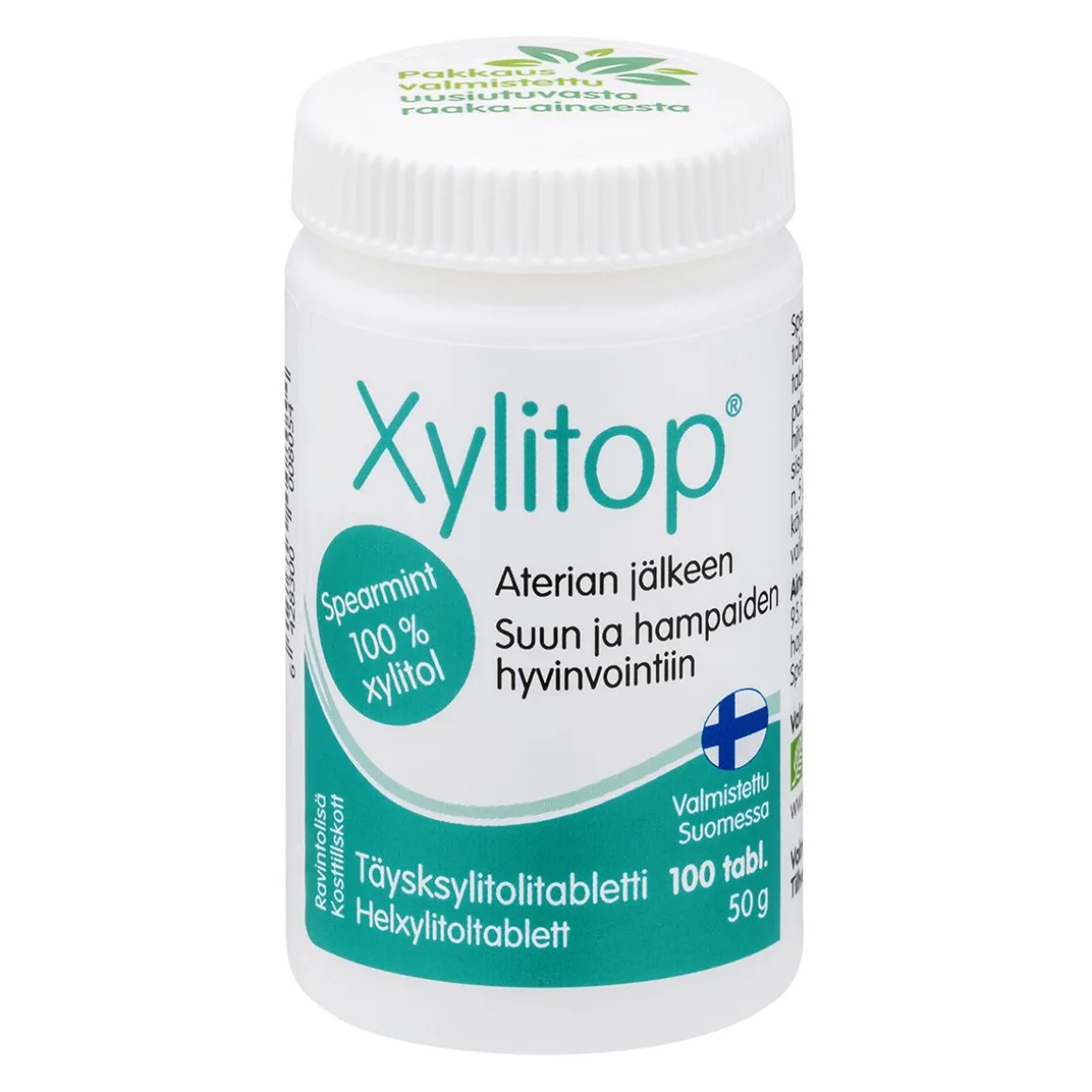 XYLITOP SPEARMINT 100 KPL