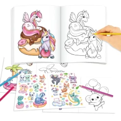 YLVI YLVI UNICORN VÄRITYSKIRJA