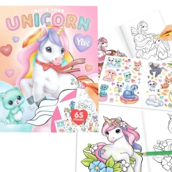 YLVI YLVI UNICORN VÄRITYSKIRJA