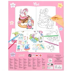 YLVI YLVI UNICORN VÄRITYSKIRJA