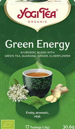 YOGI TEA GREEN ENERGY TEE 17PS 30,6 G