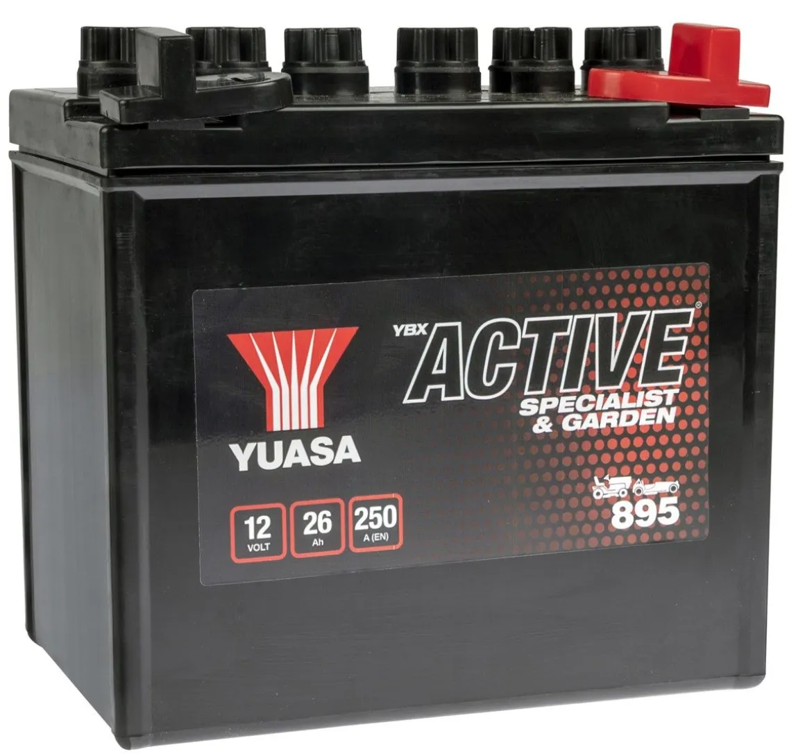 YUASA RUOHONLEIKKURIAKKU 895 26AH 250A EN 187X127X181 -/+